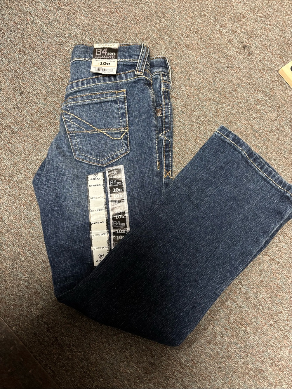 Ariat Boys Indigo Bootcut Stretch Jeans